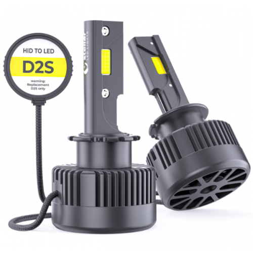 Светодиодная LED лампа Stellar D series D2S/D2R 70W прямое подключение к блоку розжига (комплект 2шт)